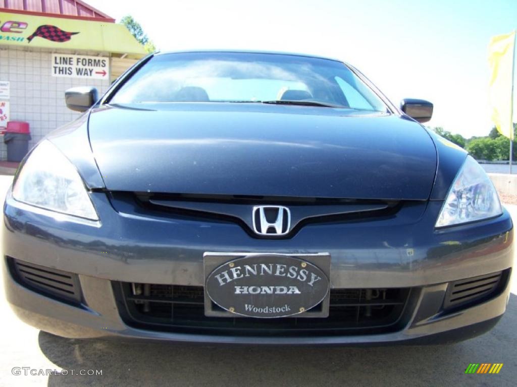 2003 Accord EX-L Coupe - Sapphire Blue Pearl / Black photo #15