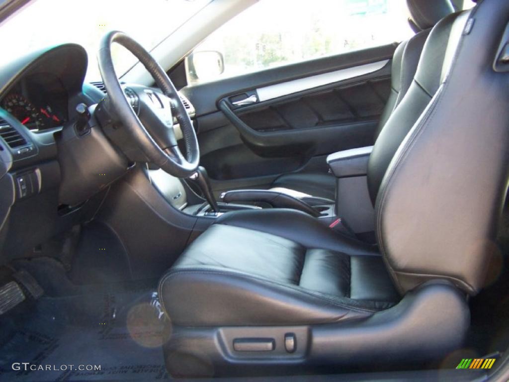 2003 Accord EX-L Coupe - Sapphire Blue Pearl / Black photo #25