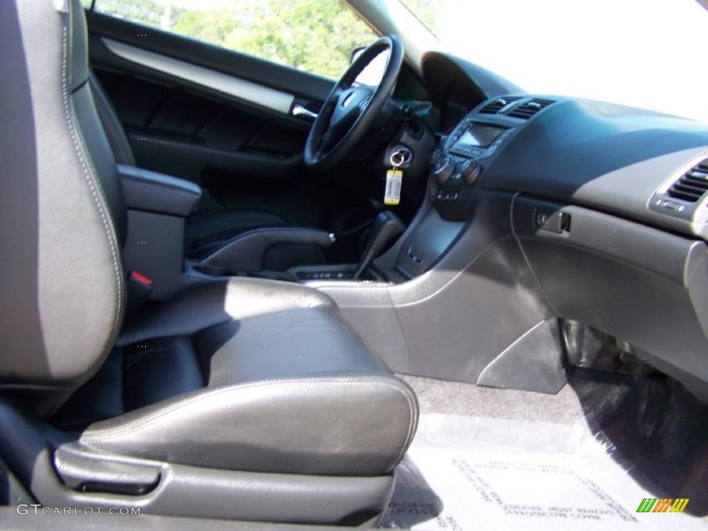 2003 Accord EX-L Coupe - Sapphire Blue Pearl / Black photo #26