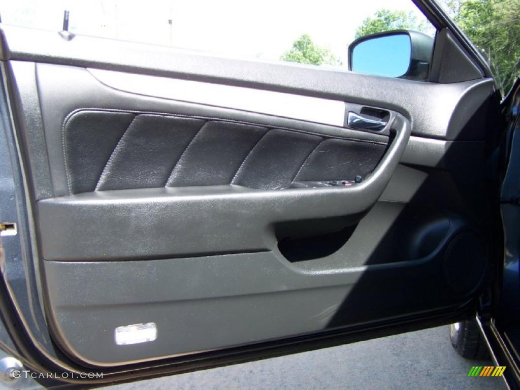 2003 Accord EX-L Coupe - Sapphire Blue Pearl / Black photo #29