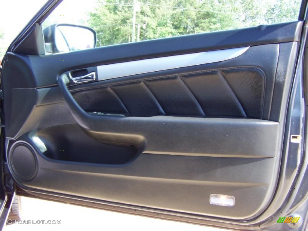 2003 Accord EX-L Coupe - Sapphire Blue Pearl / Black photo #30