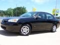 2007 Black Chevrolet Malibu LS Sedan  photo #2