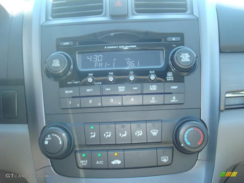 2008 CR-V EX - Taffeta White / Gray photo #16