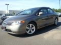 Galaxy Gray Metallic - Civic EX Sedan Photo No. 2
