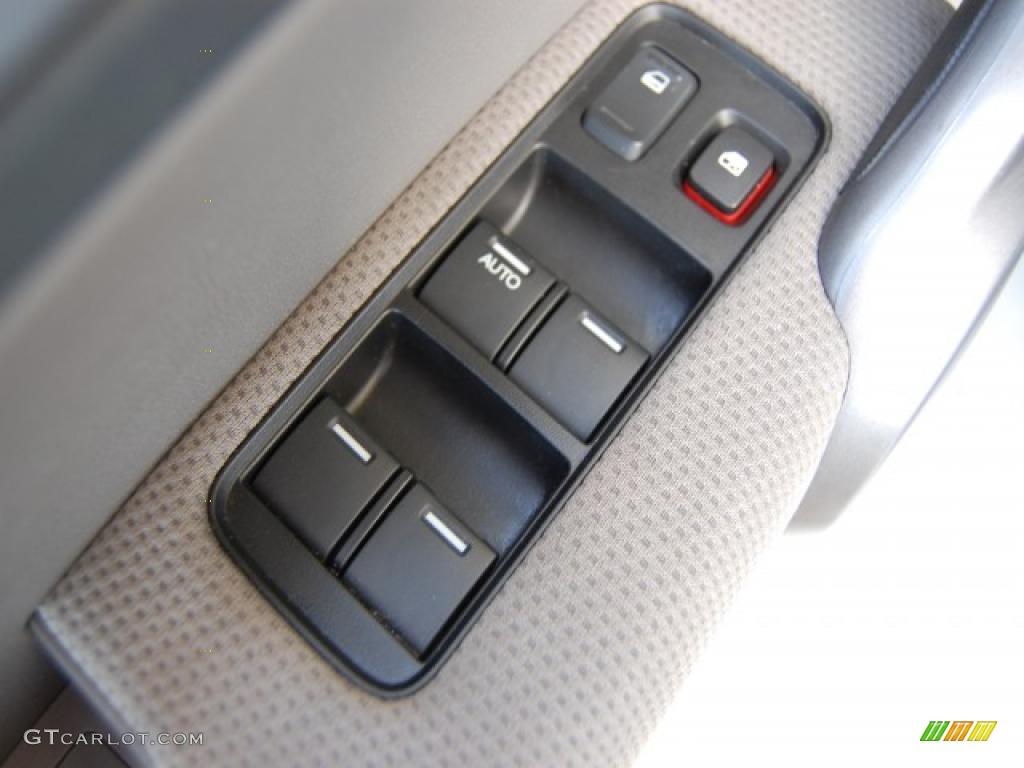 2008 CR-V EX - Glacier Blue Metallic / Gray photo #17