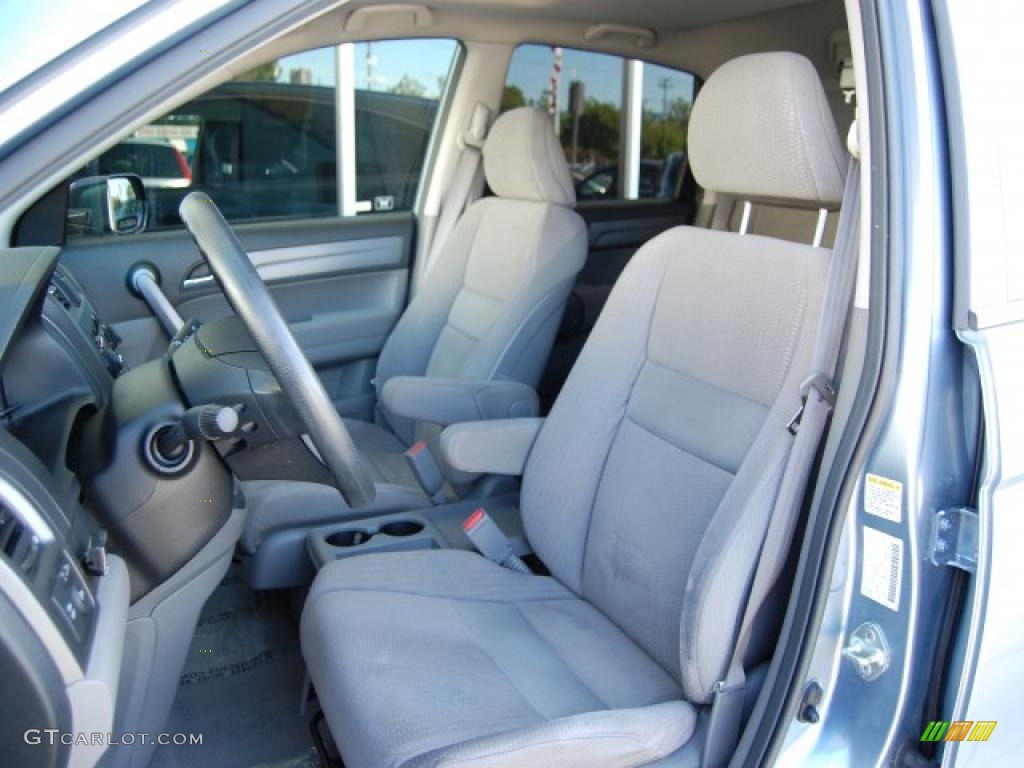 2008 CR-V EX - Glacier Blue Metallic / Gray photo #23