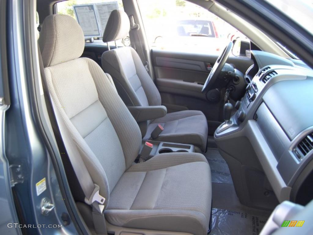2008 CR-V EX - Glacier Blue Metallic / Gray photo #26