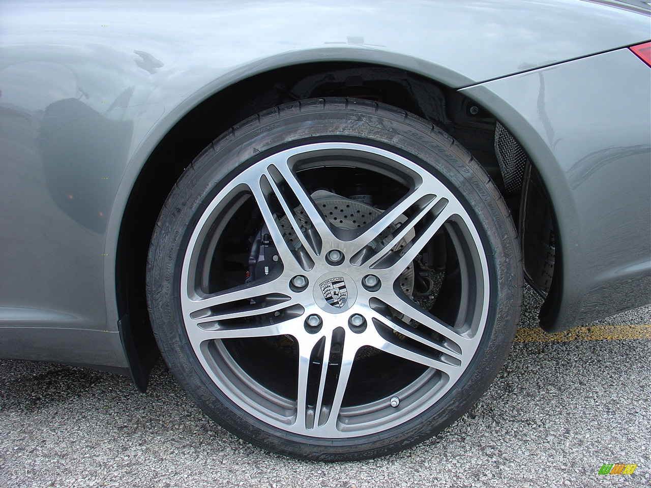 2007 911 Carrera Coupe - Meteor Grey Metallic / Black photo #16