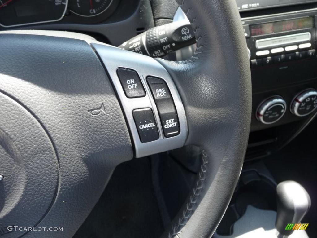 2007 SX4 Sport AWD - Techno Blue Metallic / Black photo #24