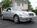 2002 Brilliant Silver Metallic Mercedes-Benz CLK 320 Coupe  photo #2