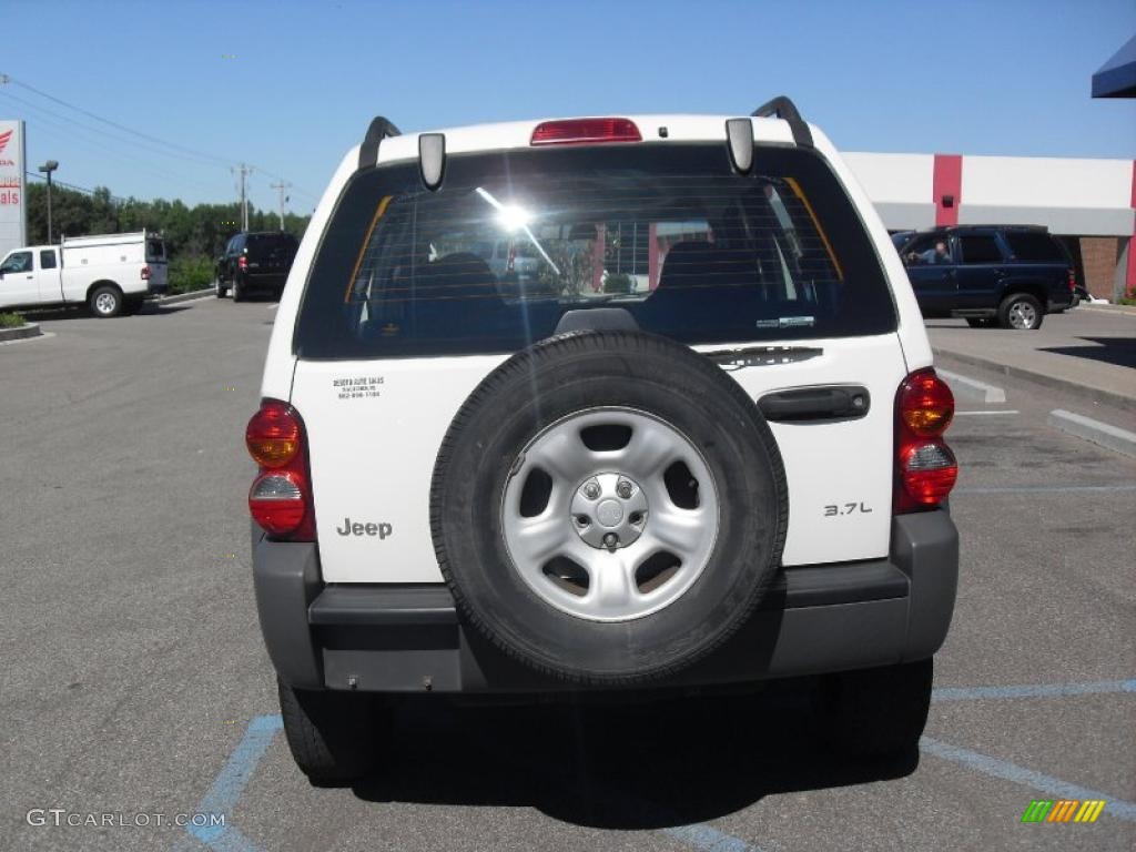 2002 Liberty Sport - Stone White / Dark Slate Gray photo #3