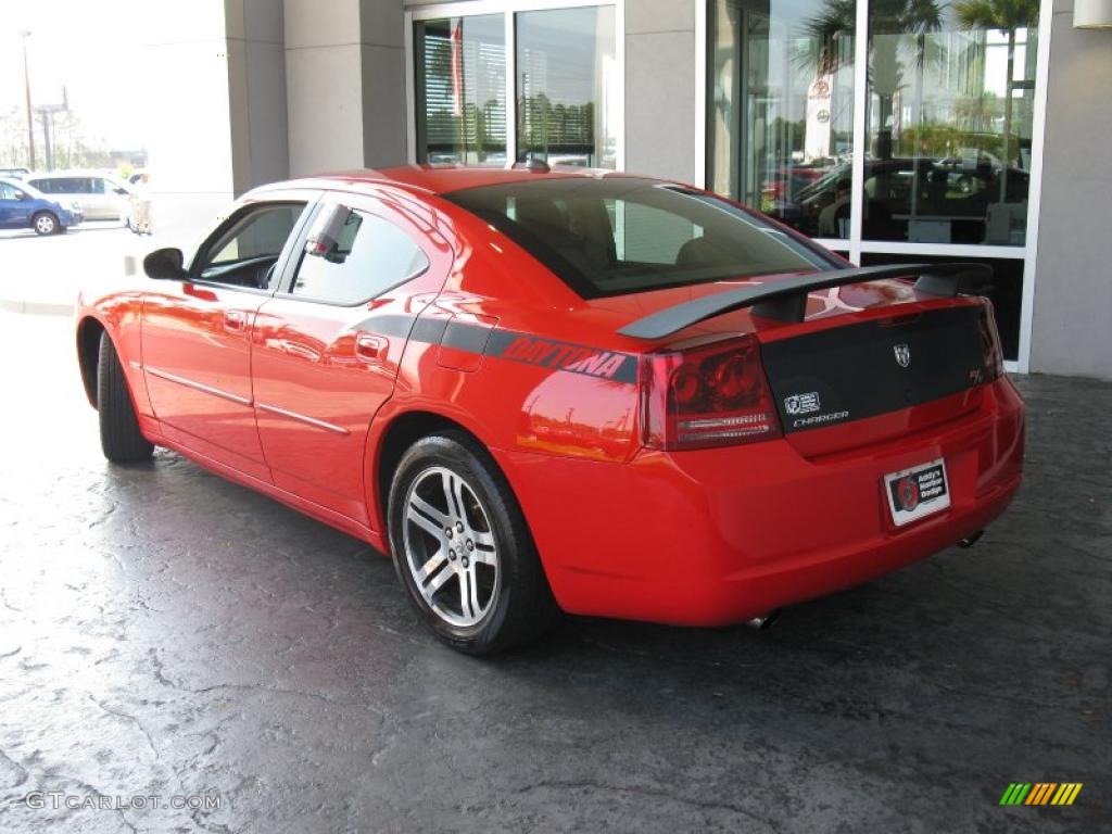 2006 Charger R/T Daytona - TorRed / Dark Slate Gray/Light Slate Gray photo #7