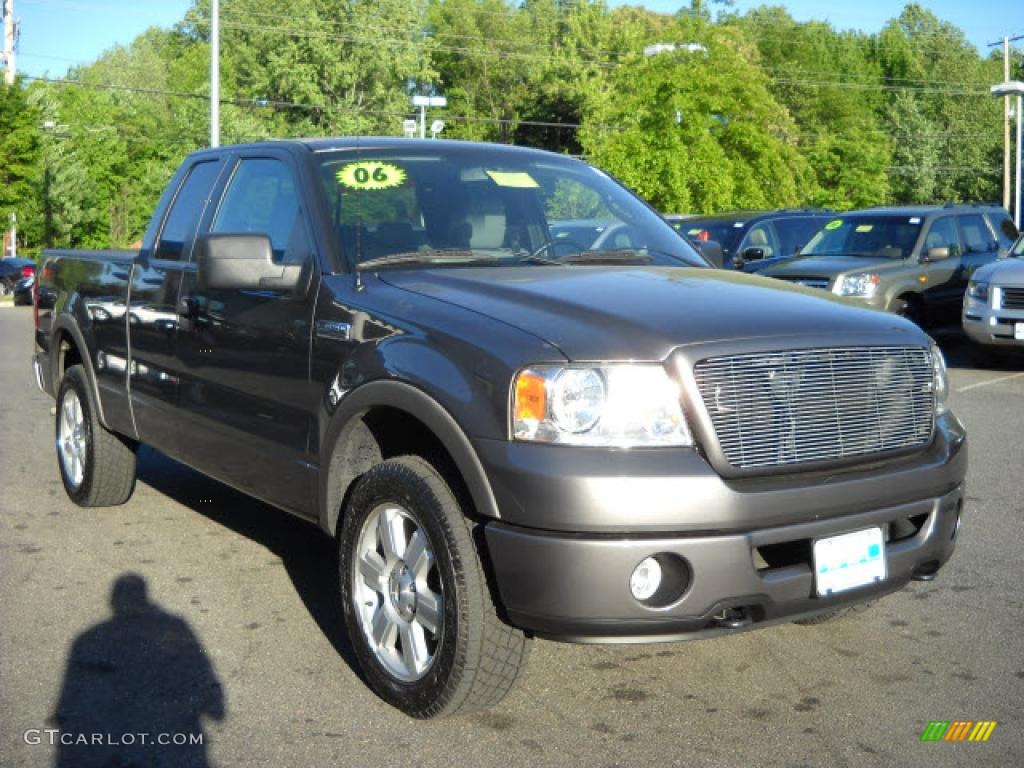 2006 F150 FX4 SuperCab 4x4 - Dark Shadow Grey Metallic / Medium/Dark Flint photo #1