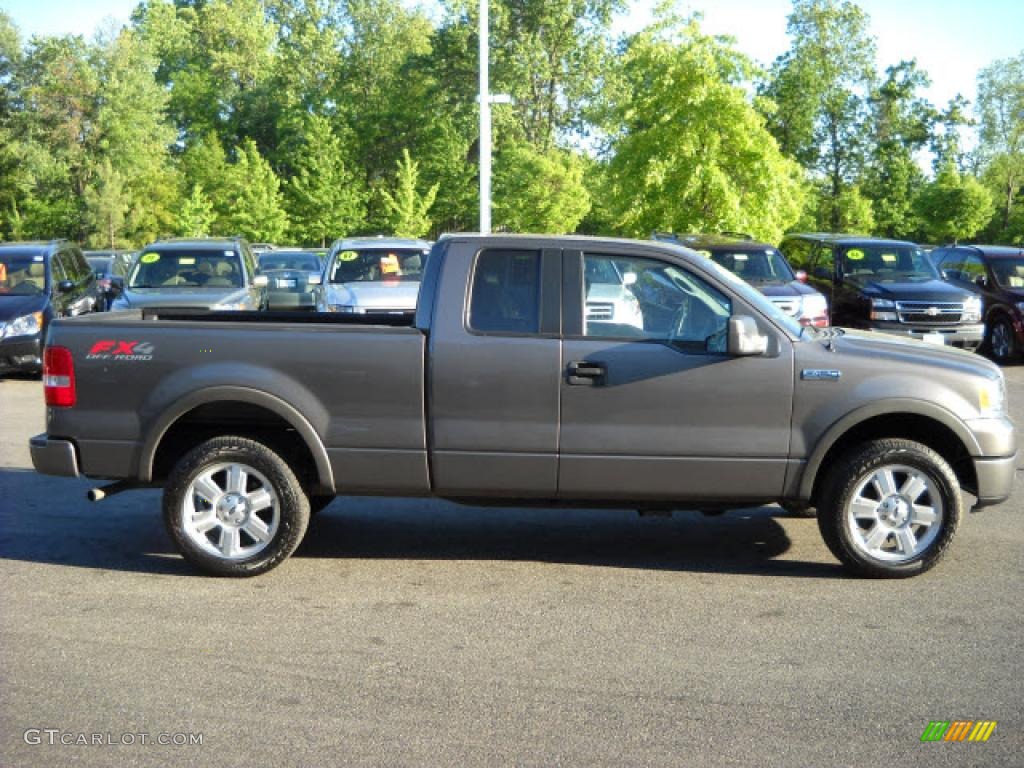 2006 F150 FX4 SuperCab 4x4 - Dark Shadow Grey Metallic / Medium/Dark Flint photo #2