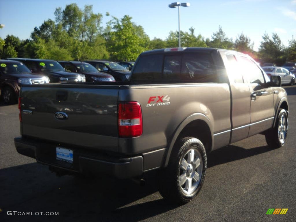 2006 F150 FX4 SuperCab 4x4 - Dark Shadow Grey Metallic / Medium/Dark Flint photo #3