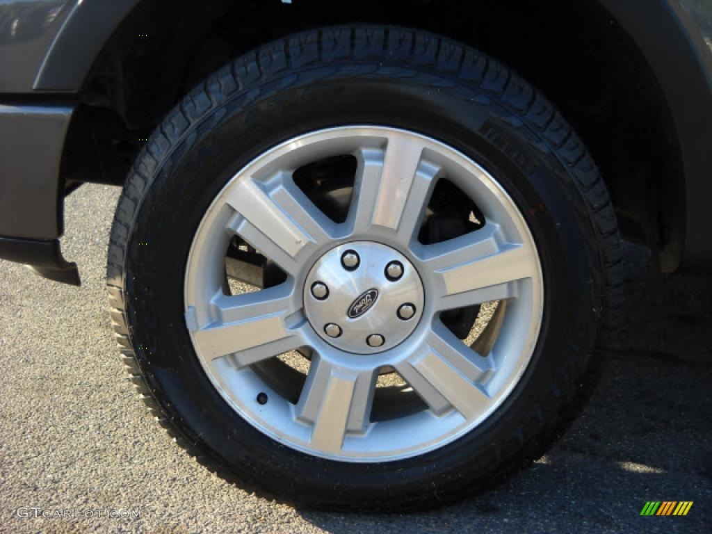 2006 F150 FX4 SuperCab 4x4 - Dark Shadow Grey Metallic / Medium/Dark Flint photo #10