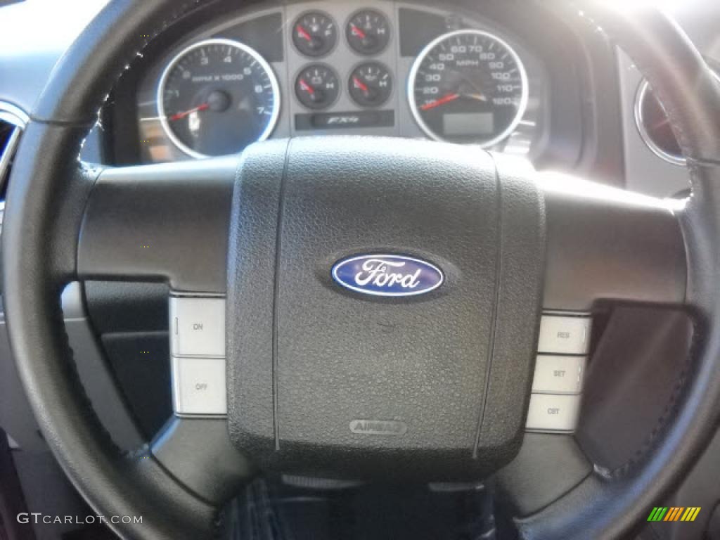 2006 F150 FX4 SuperCab 4x4 - Dark Shadow Grey Metallic / Medium/Dark Flint photo #16