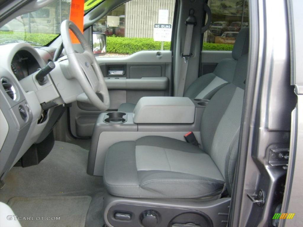 2007 F150 XLT SuperCrew 4x4 - Dark Shadow Grey Metallic / Medium Flint photo #10