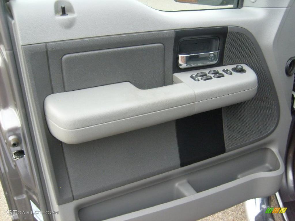 2007 F150 XLT SuperCrew 4x4 - Dark Shadow Grey Metallic / Medium Flint photo #12
