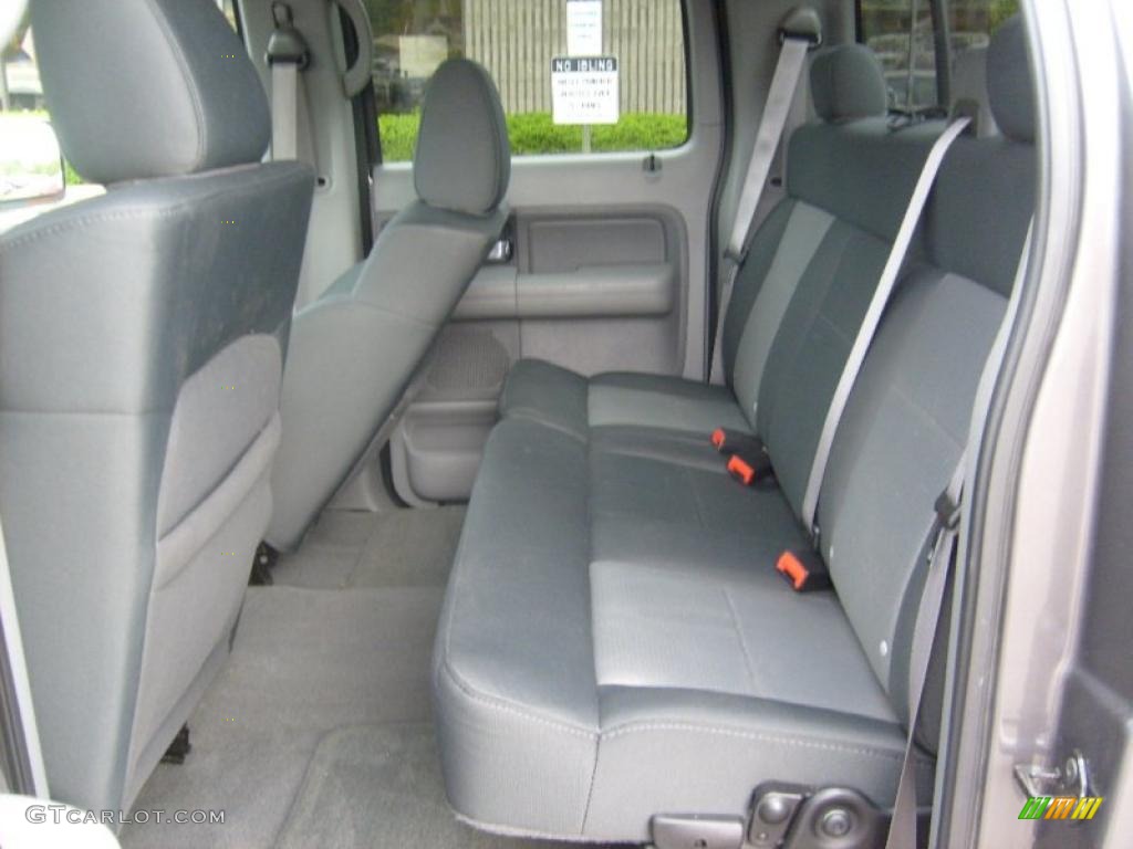 2007 F150 XLT SuperCrew 4x4 - Dark Shadow Grey Metallic / Medium Flint photo #13
