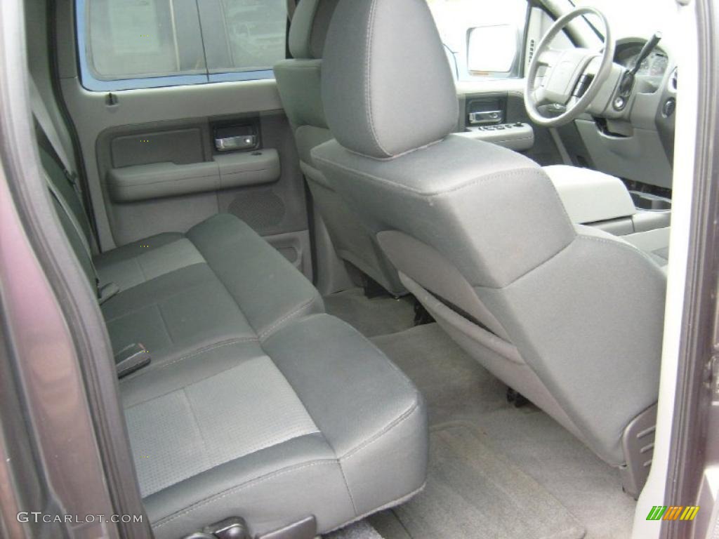 2007 F150 XLT SuperCrew 4x4 - Dark Shadow Grey Metallic / Medium Flint photo #16