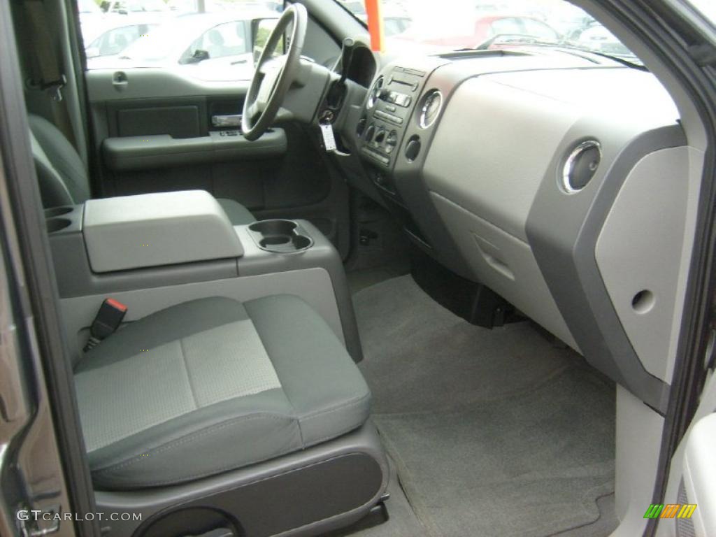 2007 F150 XLT SuperCrew 4x4 - Dark Shadow Grey Metallic / Medium Flint photo #17