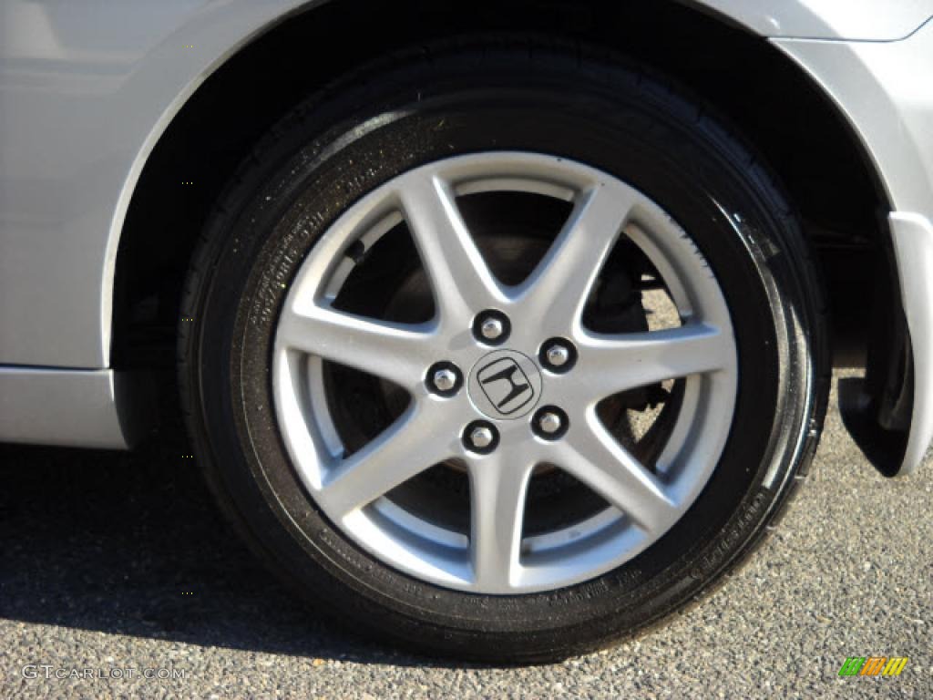 2003 Accord EX V6 Coupe - Satin Silver Metallic / Black photo #9