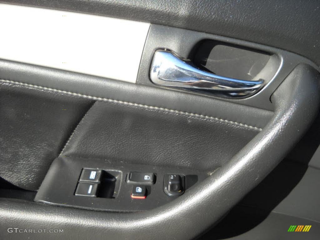 2003 Accord EX V6 Coupe - Satin Silver Metallic / Black photo #18