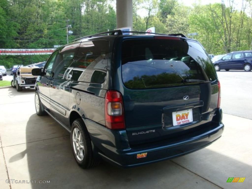 2001 Silhouette Premier - Dark Teal Metallic / Gray photo #4