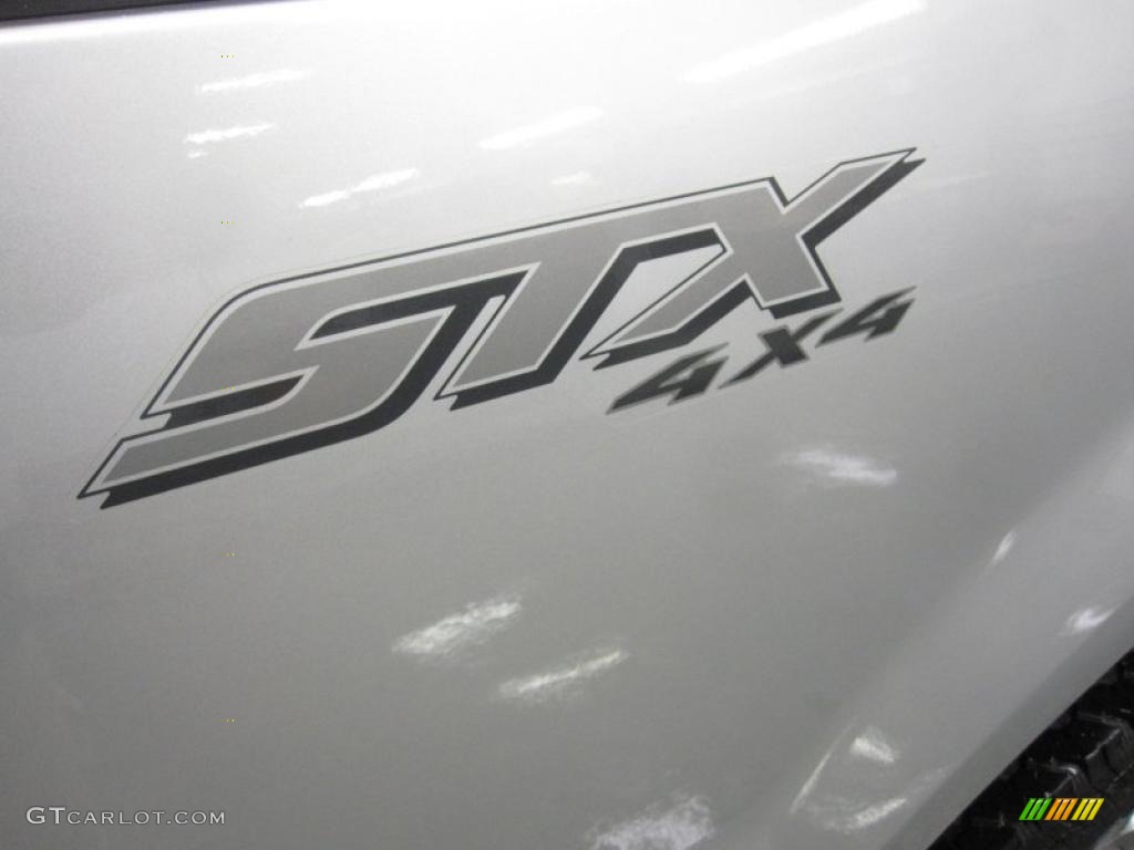 2006 F150 STX SuperCab 4x4 - Silver Metallic / Medium/Dark Flint photo #5