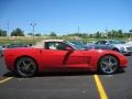 2008 Victory Red Chevrolet Corvette Convertible  photo #3