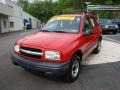 2000 Wildfire Red Chevrolet Tracker 4WD Hard Top  photo #8