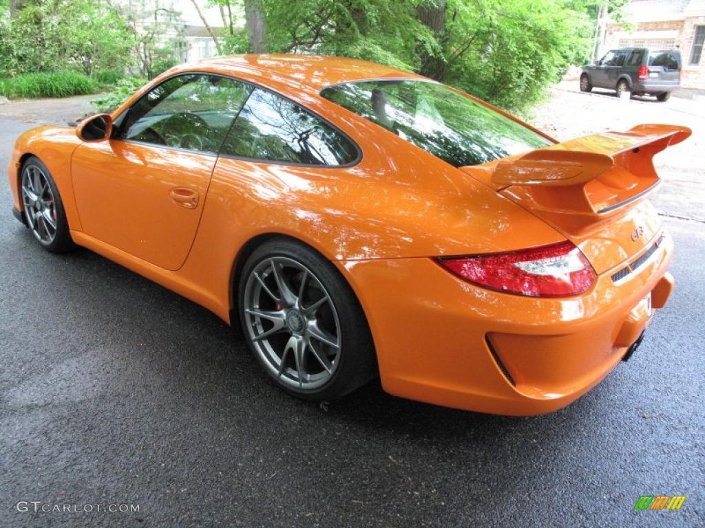 2010 911 GT3 - Orange / Black w/Alcantara photo #4