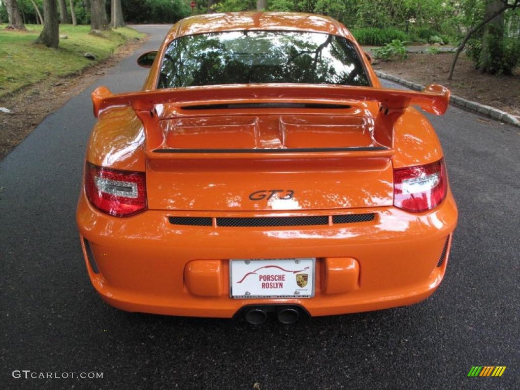 2010 911 GT3 - Orange / Black w/Alcantara photo #5