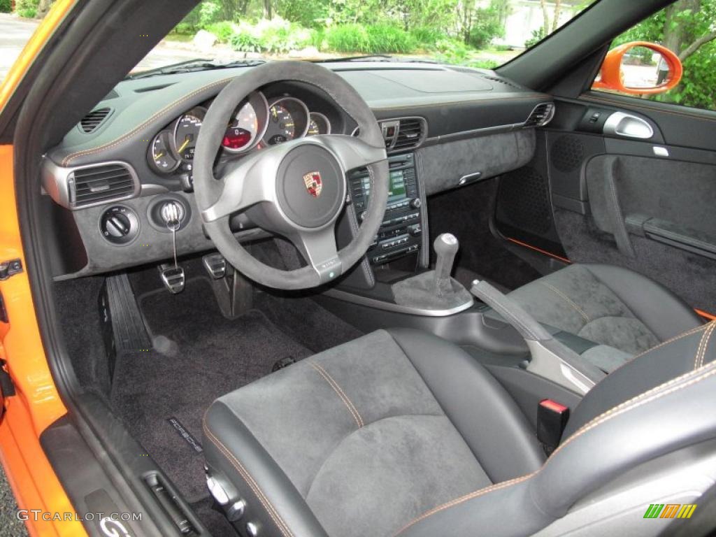 2010 911 GT3 - Orange / Black w/Alcantara photo #10