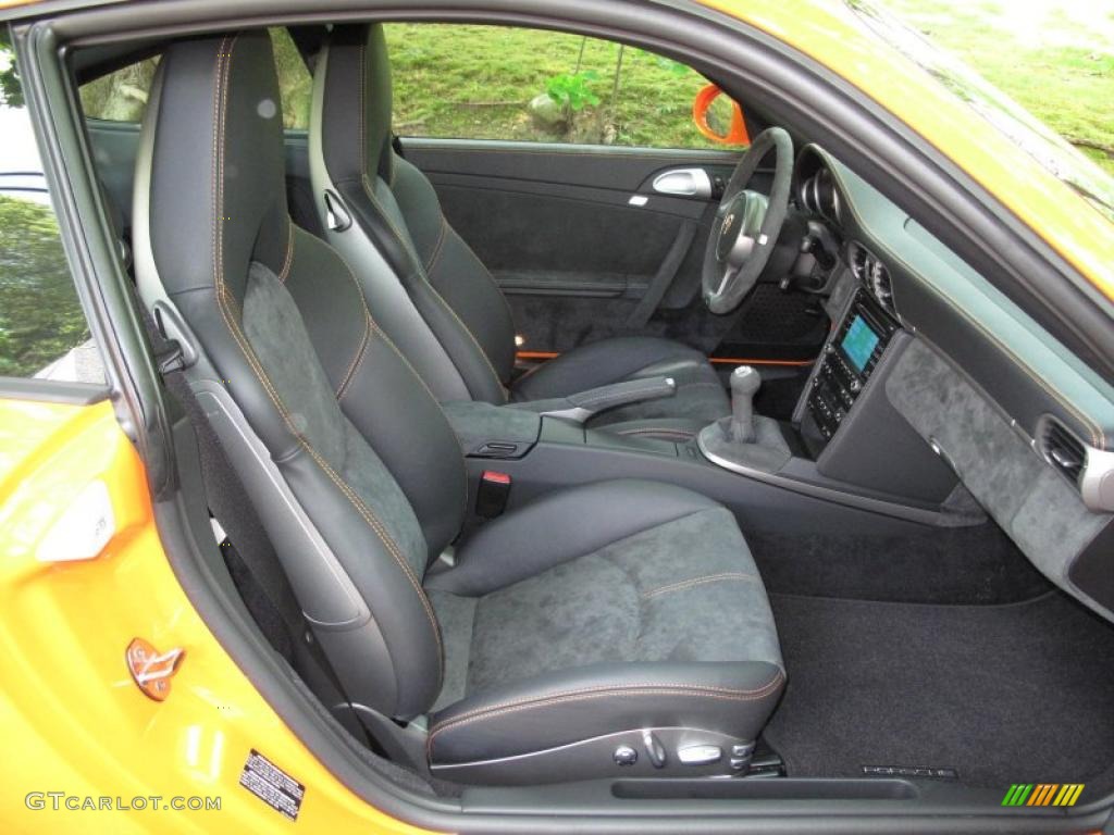 2010 911 GT3 - Orange / Black w/Alcantara photo #13
