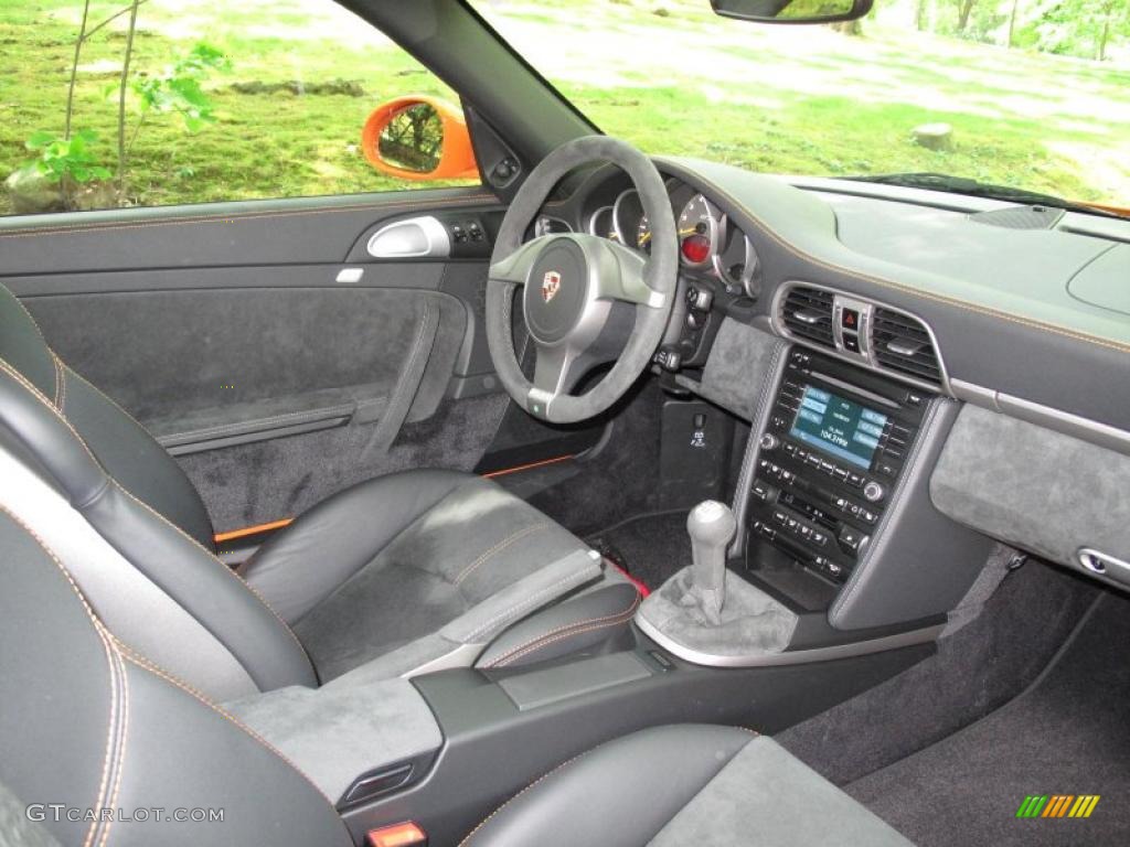 2010 911 GT3 - Orange / Black w/Alcantara photo #14