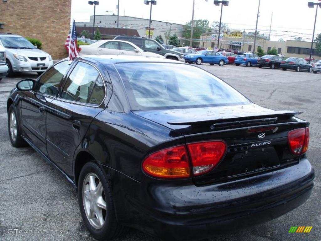 2000 Alero GLS Sedan - Black Onyx / Neutral photo #3