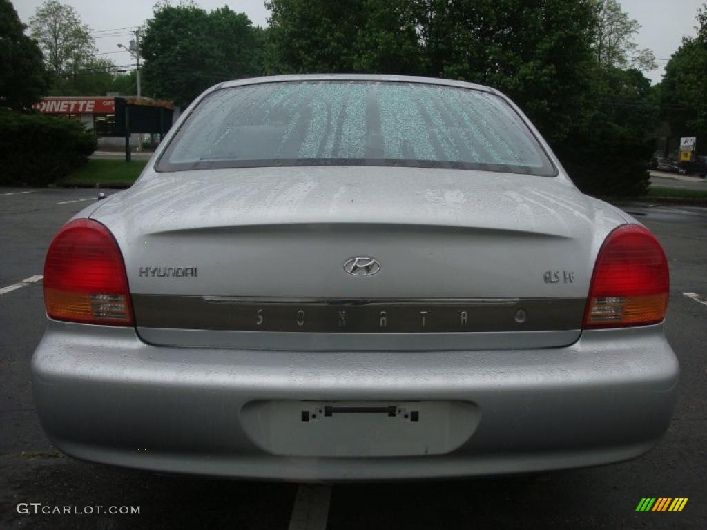 2001 Sonata GLS V6 - Brilliant Silver / Gray photo #5