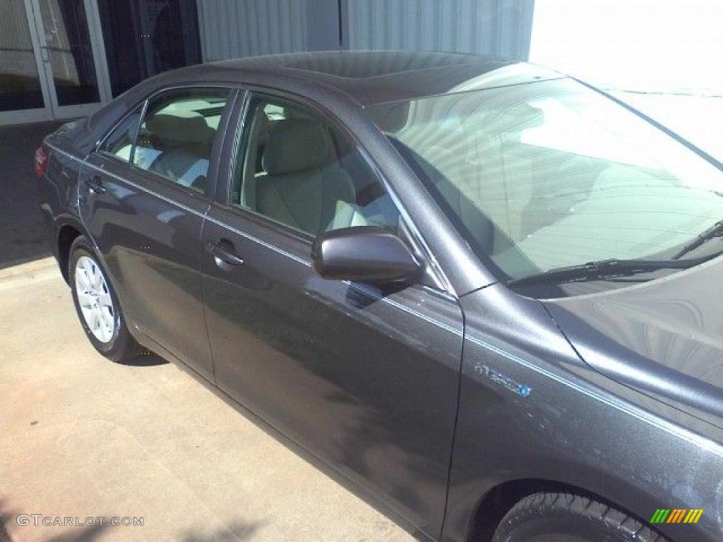 2008 Camry Hybrid - Magnetic Gray Metallic / Ash photo #21