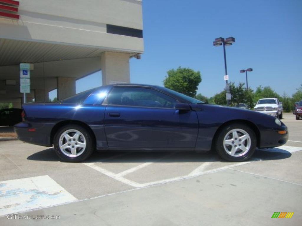 1998 Camaro Coupe - Navy Blue Metallic / Dark Grey photo #2