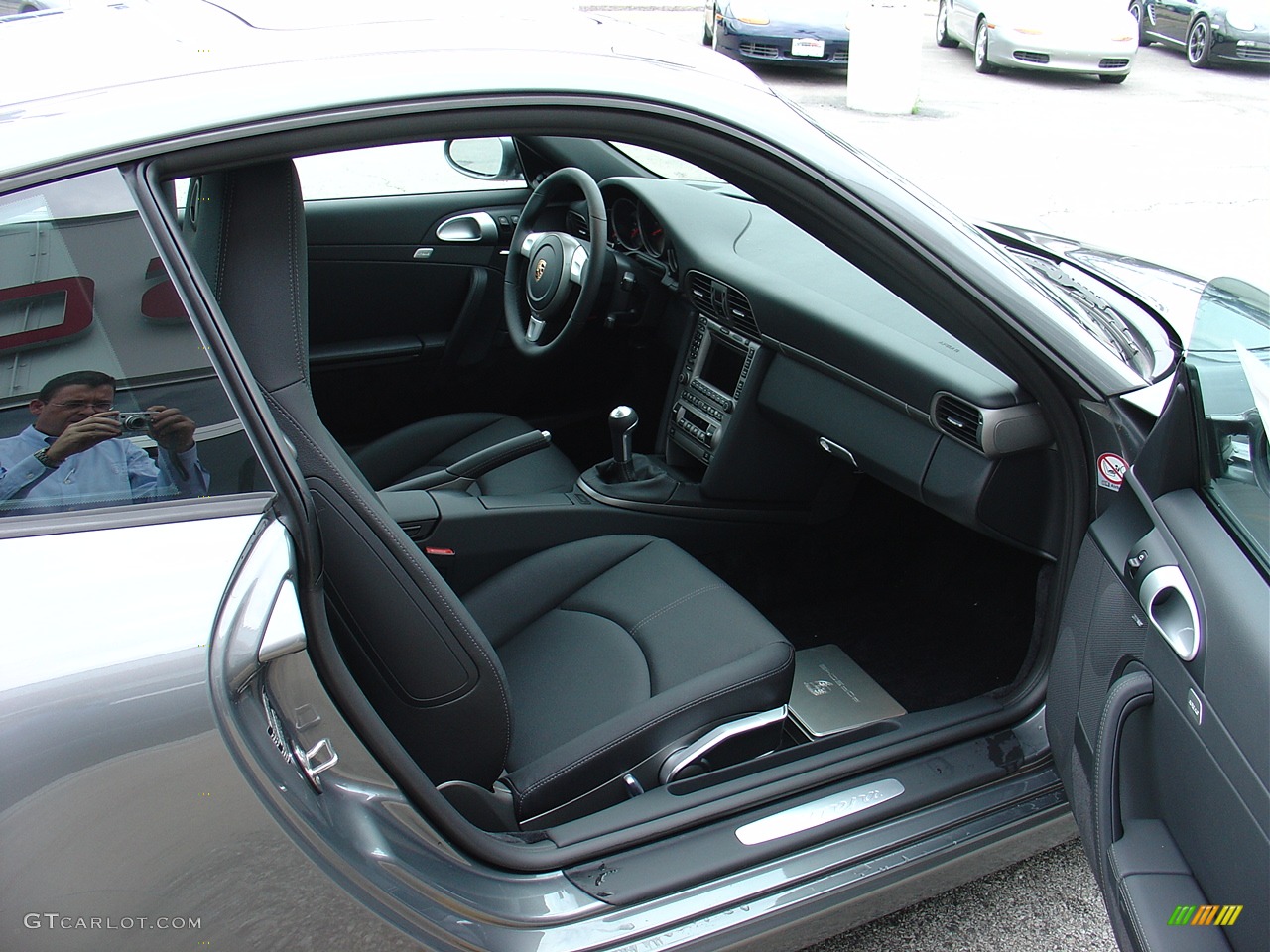 2007 911 Carrera Coupe - Meteor Grey Metallic / Black photo #18