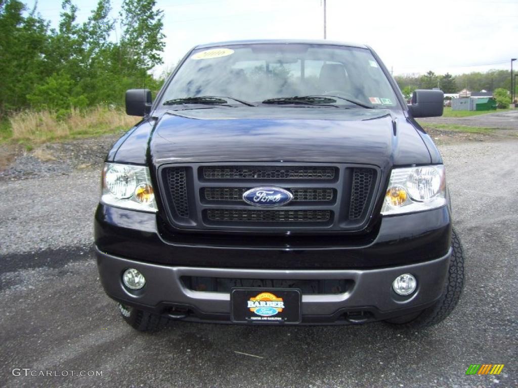 2006 F150 FX4 SuperCrew 4x4 - Black / Medium/Dark Flint photo #2