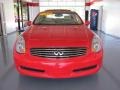 2004 Laser Red Infiniti G 35 Coupe  photo #2