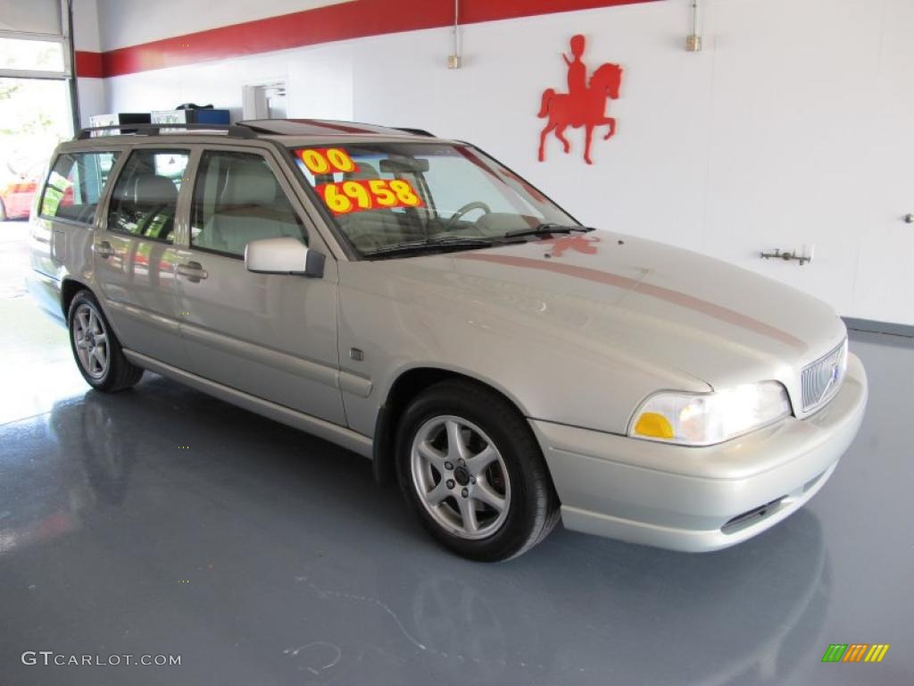 2000 V70 GLT - Mystic Silver Metallic / Light Taupe/Taupe photo #1
