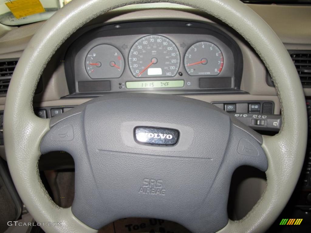 2000 V70 GLT - Mystic Silver Metallic / Light Taupe/Taupe photo #14