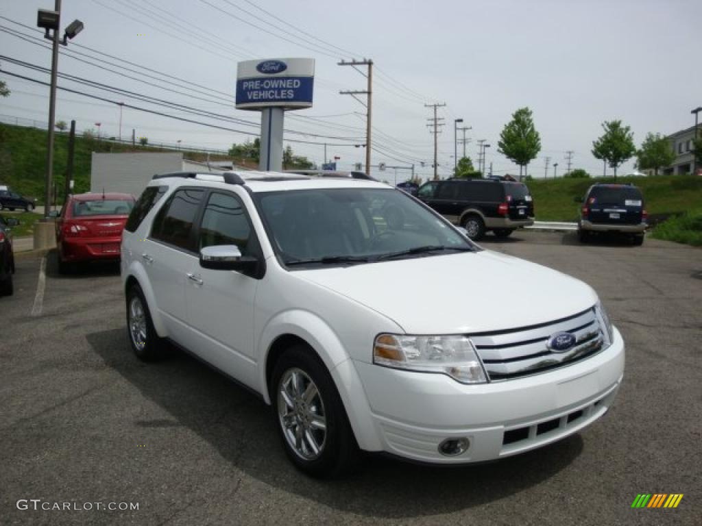 2008 Taurus X Limited AWD - Oxford White / Charcoal Black photo #1