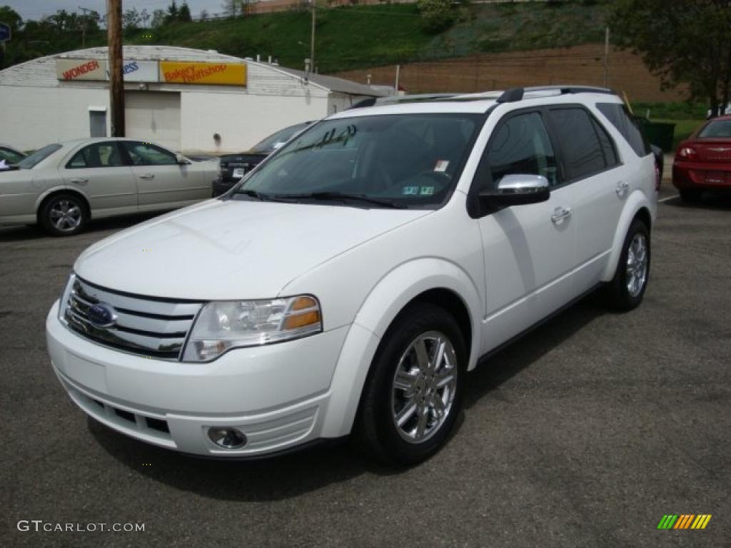 2008 Taurus X Limited AWD - Oxford White / Charcoal Black photo #10