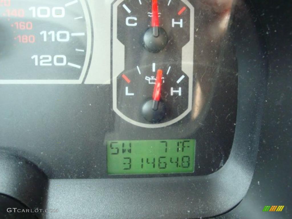 2008 F150 XLT SuperCrew 4x4 - Bright Red / Medium Flint Grey photo #20