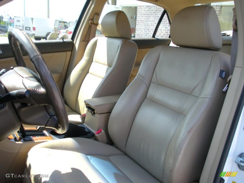 2003 Accord EX-L Sedan - Taffeta White / Ivory photo #13